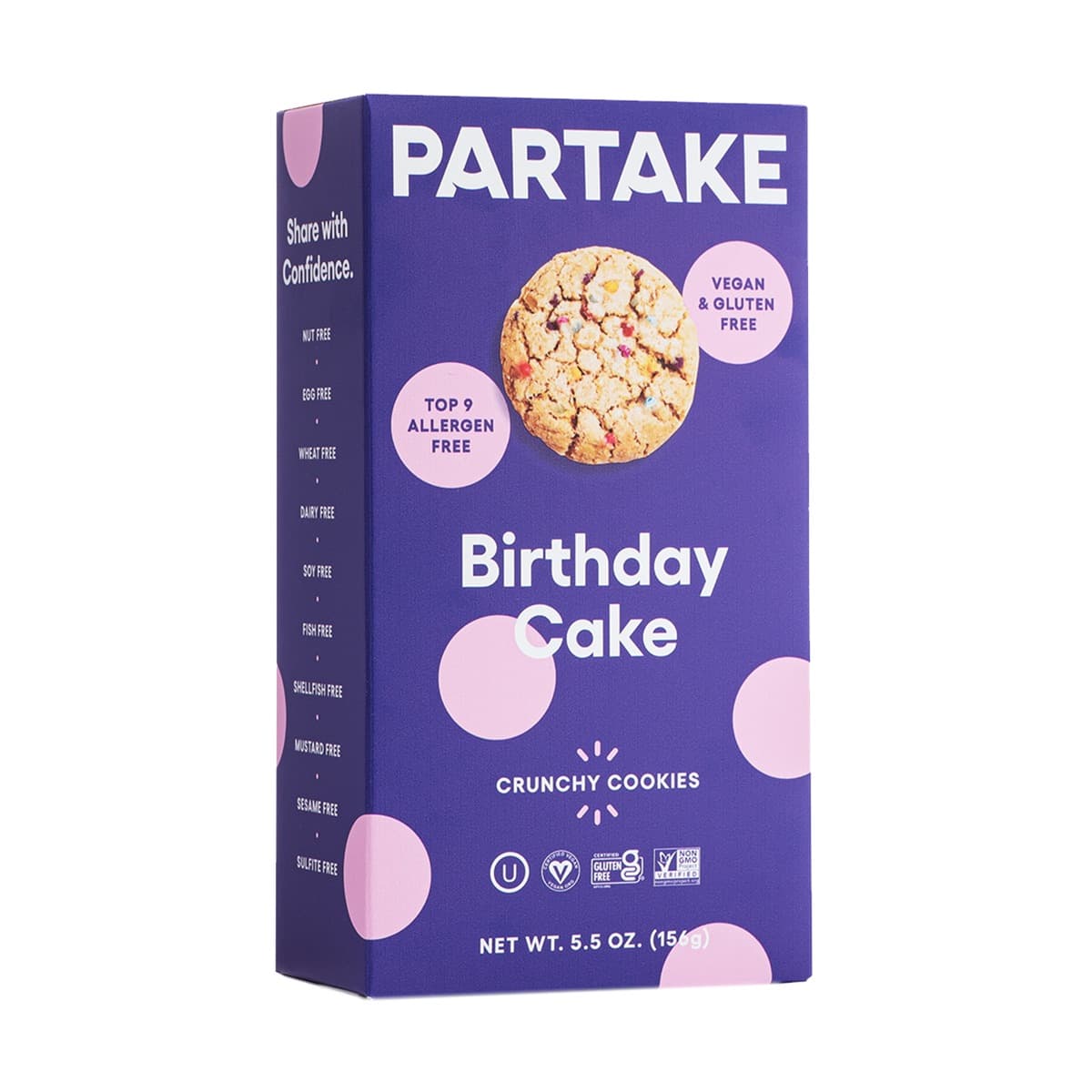 Crunchy Birthday Cake Cookies